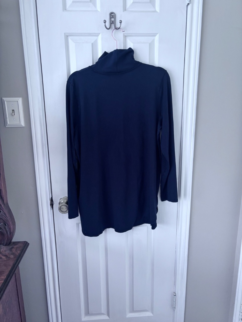 J Jill Black Turtleneck Size L - Picture 2 of 3